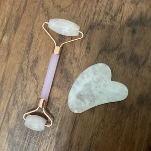 Rose Quartz Roller & Gua Sha